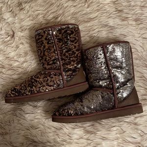 Cheetah Sparkle Uggs